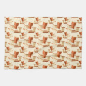 Rhythmic stack of marble pedestals and steps geschirrtuch (Horizontal)