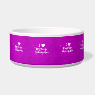 rhythmiic Gymnastikhaustierrunde samenkapsel Napf