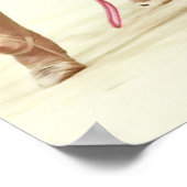 Rhythmisch gymnastisch poster (Ecke)