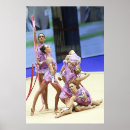 Rhythmisch gymnastisch poster