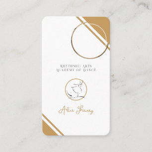 rhythmisch   Tanz Visitenkarte