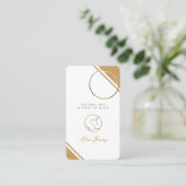 rhythmisch | Tanz Visitenkarte (Stehend Vorderseite)