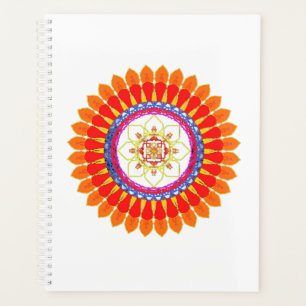 Rhythmische Euphorie-Mandala Planer