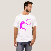 Rhythmische Gymnastik Abbildung: Magenta T-Shirt (Vorne ganz)