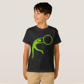 Rhythmische Gymnastik Abbildung: Mars Green T-Shirt (Vorne ganz)