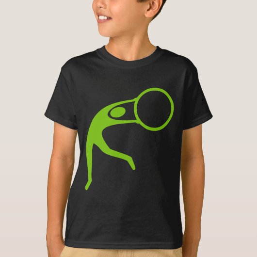 Rhythmische Gymnastik Abbildung: Mars Green T-Shirt (Vorderseite)