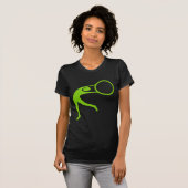 Rhythmische Gymnastik Abbildung: Mars Green T-Shirt (Vorne ganz)
