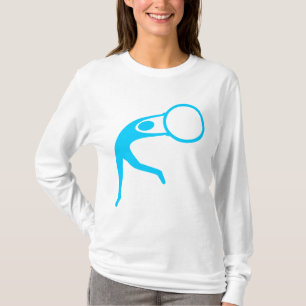 Rhythmische Gymnastik Abbildung: Sky Blue T-Shirt