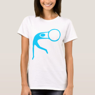 Rhythmische Gymnastik Abbildung: Sky Blue T-Shirt
