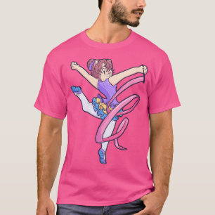 Rhythmische Gymnastik Aerobic Cat T-Shirt