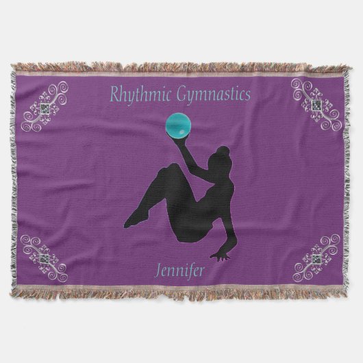 Rhythmische Gymnastik Ball Routinefilm Decke (Vorderseite)