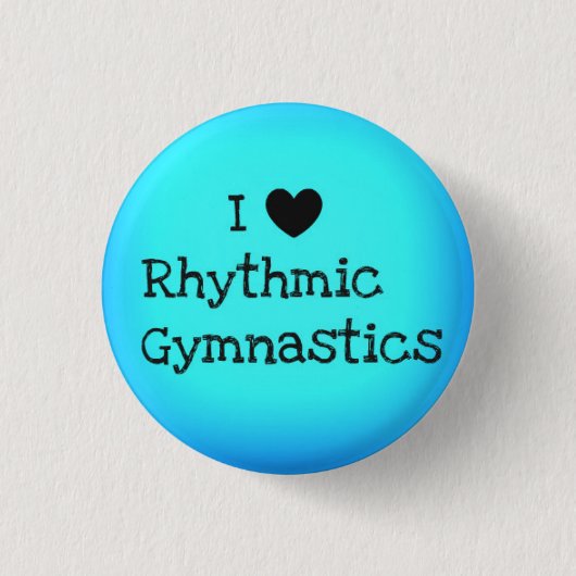 Rhythmische Gymnastik Button Button "Gymnastgesche (Vorderseite)
