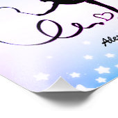 Rhythmische Gymnastik Fotodruck (Ecke)