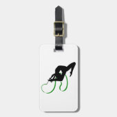 Rhythmische Gymnastik - Gepäckmarken Gepäckanhänger (Vorderseite vertikal)