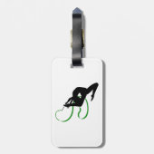 Rhythmische Gymnastik - Gepäckmarken Gepäckanhänger (Rückseite vertikal)