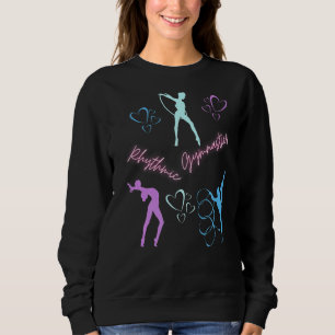 Rhythmische Gymnastik Herz Sweatshirt