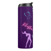 Rhythmische Gymnastik Hoop, Ribbon und Ball Thermosbecher (Nach links gedreht)