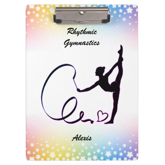 Rhythmische Gymnastik Klemmbrett (Vorderseite)