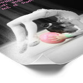 Rhythmische Gymnastik Kunst flexible Poster 12x18 (Ecke)