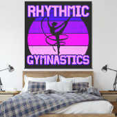Rhythmische Gymnastik Leinwanddruck (Insitu (Schlafzimmer))