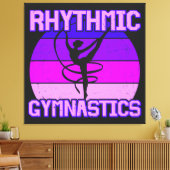 Rhythmische Gymnastik Leinwanddruck (Insitu (Wohnzimmer))