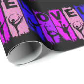 Rhythmische Gymnastik Liebe Geschenkpapier (Rolleneckpunkt)