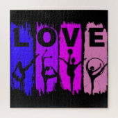 Rhythmische Gymnastik Liebe Puzzle (Vertikal)