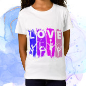 Rhythmische Gymnastik Liebe T - Shirt