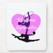 Rhythmische Gymnastik Mousepad (Vorne)