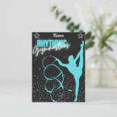 Rhythmische Gymnastik, Multifunktionsleisten und S Postkarte (Stehend Vorderseite)