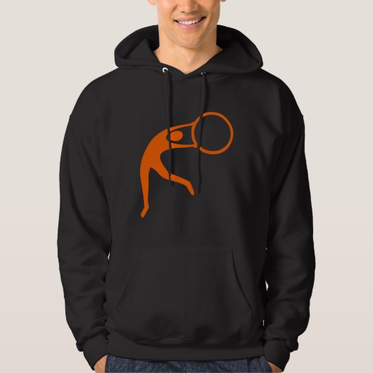 Rhythmische Gymnastik - Orange Hoodie (Vorderseite)