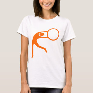 Rhythmische Gymnastik - Orange T-Shirt