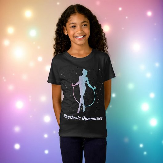 Rhythmische Gymnastik Pastel Hoop T-Shirt