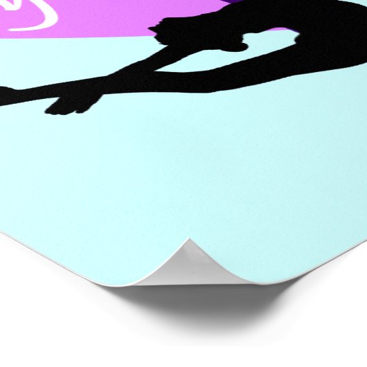 Rhythmische Gymnastik Poster (Ecke)