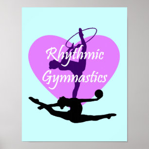 Rhythmische Gymnastik Poster
