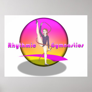 Rhythmische Gymnastik Poster