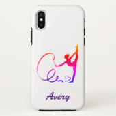 Rhythmische Gymnastik Rainbow Case-Mate iPhone Hülle (Rückseite)