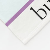 Rhythmische Gymnastik Reflections Me, My self & I Fleecedecke (Ecke)