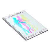 Rhythmische Gymnastik Reflections Me, My self & I Notizblock (Rechte Seite)