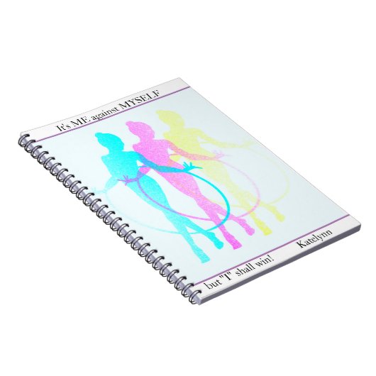 Rhythmische Gymnastik Reflections Me, My self & I Notizblock (Rechte Seite)