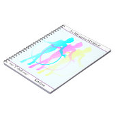 Rhythmische Gymnastik Reflections Me, My self & I Notizblock (Linke Seite)