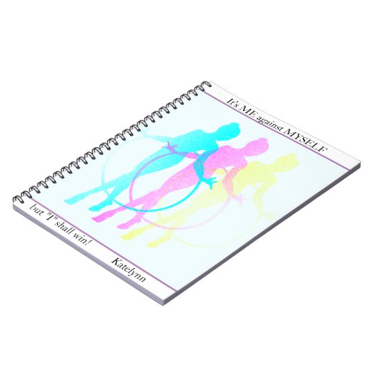 Rhythmische Gymnastik Reflections Me, My self & I Notizblock (Linke Seite)