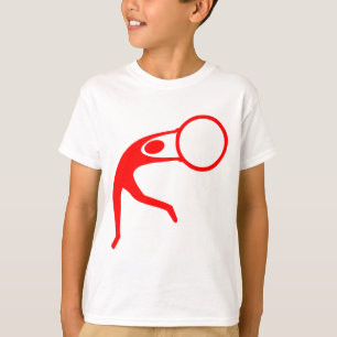 Rhythmische Gymnastik - Rot T-Shirt
