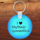 Rhythmische Gymnastik Schlüsselanhänger Geschenke  (Vorderseite)
