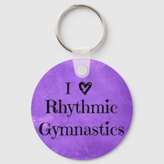Rhythmische Gymnastik Schlüsselanhänger Geschenke (Vorderseite)