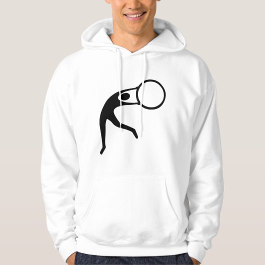 Rhythmische Gymnastik - Schwarz Hoodie (Vorderseite)
