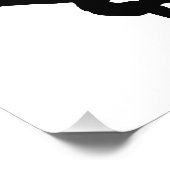 Rhythmische Gymnastik Silhouette Fotodruck (Ecke)