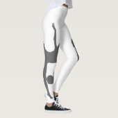 Rhythmische Gymnastik-Silhouette Leggings (Rechts)
