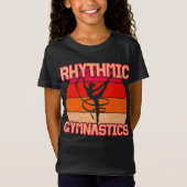 Rhythmische Gymnastik störend Orange und Rot T-Shirt (Vorderseite)