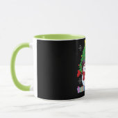 Rhythmische Gymnastik Weihnachtsfeier Tasse (Links)